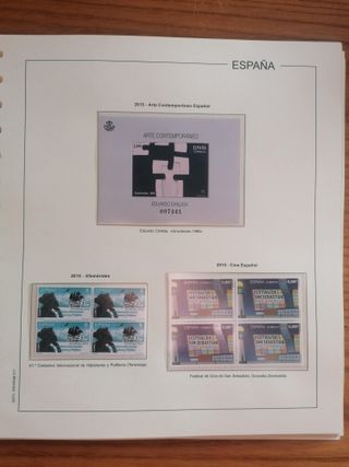 SELLOS ESPAÑA AÑO 2015**MNH. BLOQUE DE 4