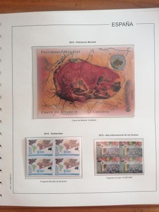 SELLOS ESPAÑA AÑO 2015**MNH. BLOQUE DE 4