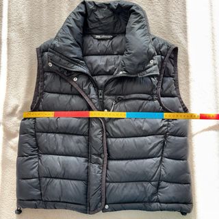 Chaleco acolchado ZARA Talla M Negro