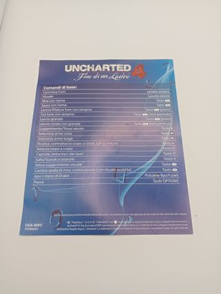 Uncharted 4: Fine di un Ladro PS4