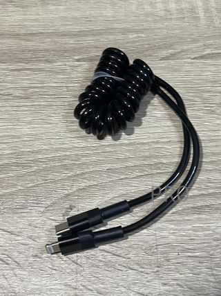 Cable USB C Lightning Espiral