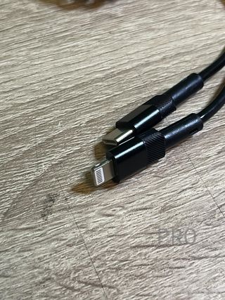 Cable USB C Lightning Espiral
