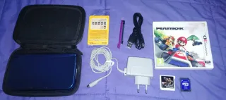 Nuovo Nintendo 3DS XL Blu + Mario Kart 7