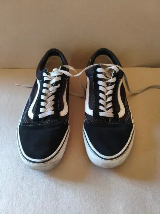 Sneakers Vans Uomo Nero Bianco