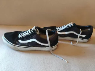 Sneakers Vans Uomo Nero Bianco