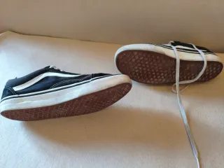 Sneakers Vans Uomo Nero Bianco