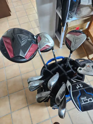 Juego Palos Golf Callaway Edge y Bolsa McGregor