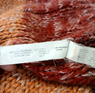 Bershka Sudadera Tricolor con Cremallera