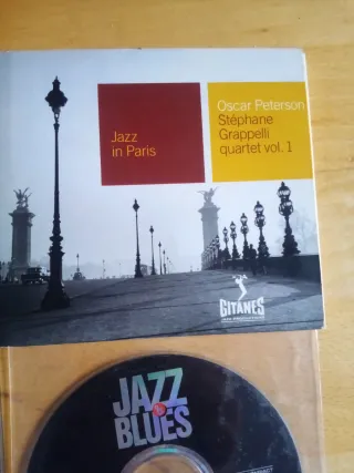 Lote 6 CDs Jazz: Russell, Parker, Holiday, Reinhar