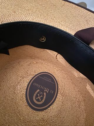 Sombrero Panamá per bambini beige