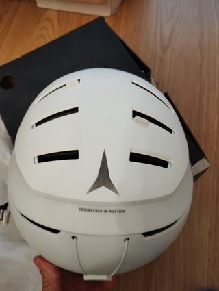 Casco Atomic Blanco Talla M Esquí Snowboard