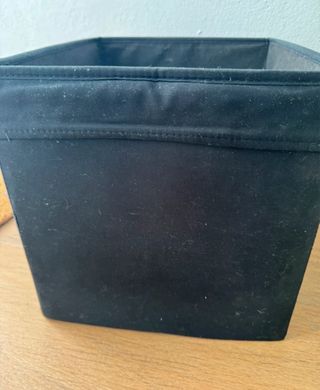 3 cajas Drona para Kallax Ikea : 1 verde 2 negras