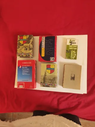 6 diccionario.Alemán. francés.español.Galego.Ingle