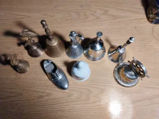 Lote de campanas antiguas