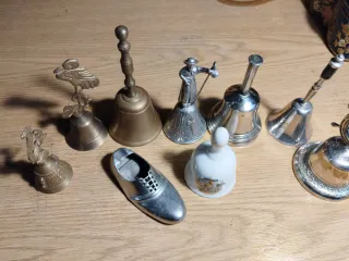 Lote de campanas antiguas