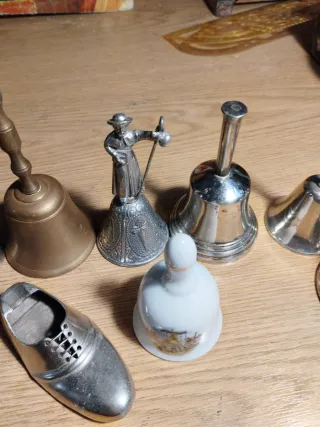 Lote de campanas antiguas