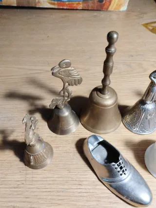 Lote de campanas antiguas