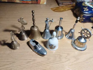 Lote de campanas antiguas