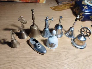 Lote de campanas antiguas