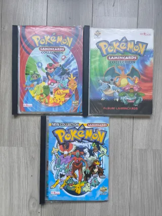 COMPLETOS Álbum Lamincards Pokémon