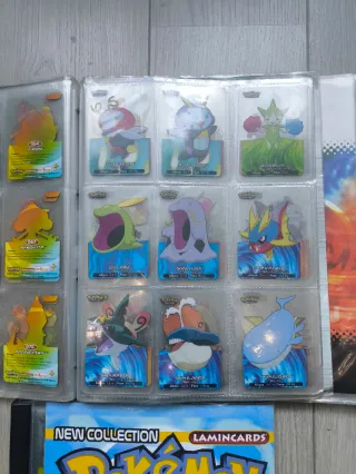 COMPLETOS Álbum Lamincards Pokémon