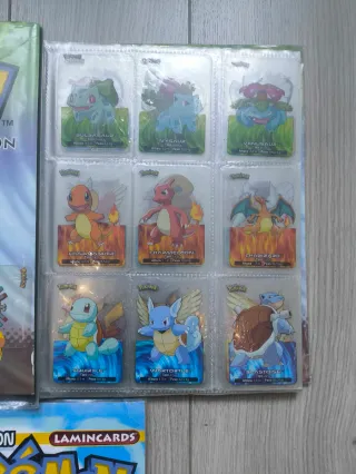 COMPLETOS Álbum Lamincards Pokémon
