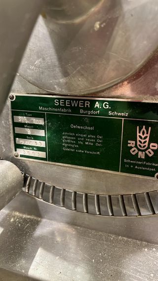 Laminadora de masas profesional