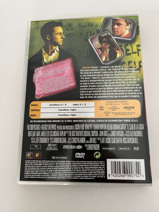 El Club de la Lucha Edición de Lujo DVD