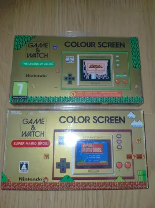 2x Nintendo Game & Watch Color