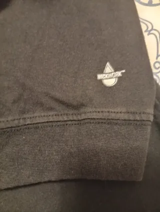 Camiseta Timberland Negra Manga Larga 3XL