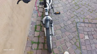 Bici bambina bianca rosa