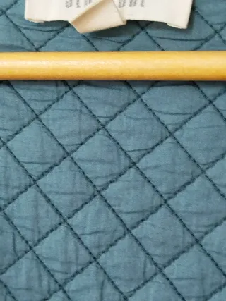 Vestido largo estampado floral azul y morado