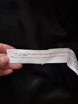 Abrigo Zara con cuello de pelo