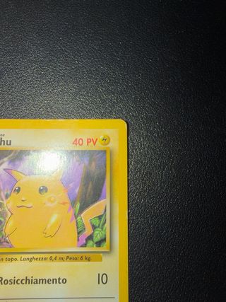 5 Carte Pokemon Vintage - Pikachu 1st Set Base