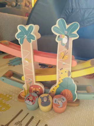 Juguete tipoMontessori Lanzar Animales Madera