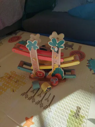 Juguete tipoMontessori Lanzar Animales Madera