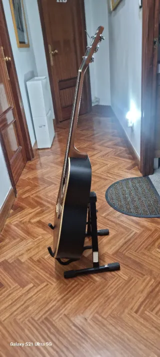 Guitarra Acústica Art & Lutherie Negra