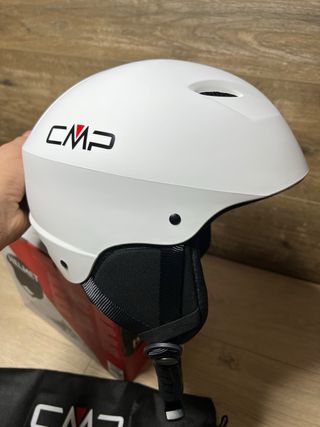 Casco Esquí CMP YJ-2 Niños Blanco Talla XS