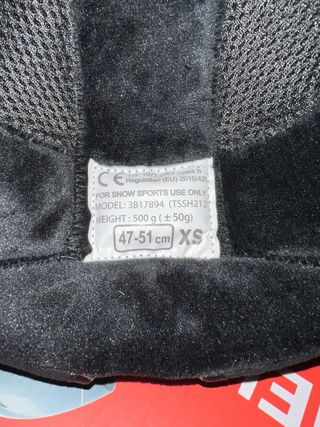 Casco Esquí CMP YJ-2 Niños Blanco Talla XS