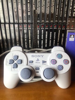 Mando PSone Sony Blanco