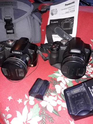 2 Cámaras Panasonic Lumix DMC-FZ28 Leica