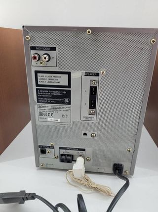 MINICADENA ESTÉREO SONY