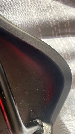 Sillín Ges 143mm Negro