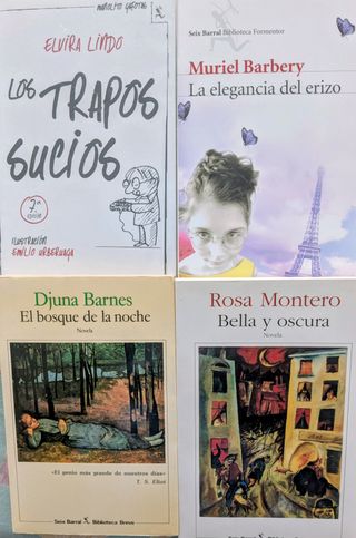 Seix Barral-4 escritoras 1-3€/2-5€/3-6€ lote 7€