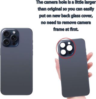 coperchio Vetro Posteriore iPhone 15 Pro 6.1