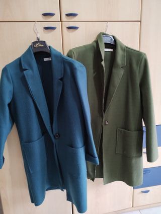 Set 2 cappotti donna taglia unica
