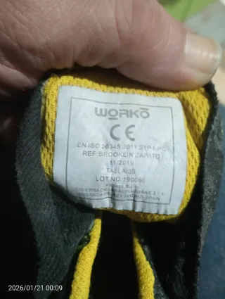 Zapatos de seguridad T39