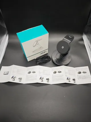 Cargador Inalámbrico Magnético 4 en 1 Plegable