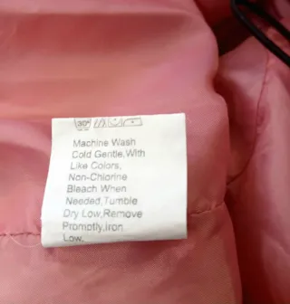 Chaqueta SHEIN Rosa Puffer Y2K 00s