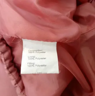 Chaqueta SHEIN Rosa Puffer Y2K 00s